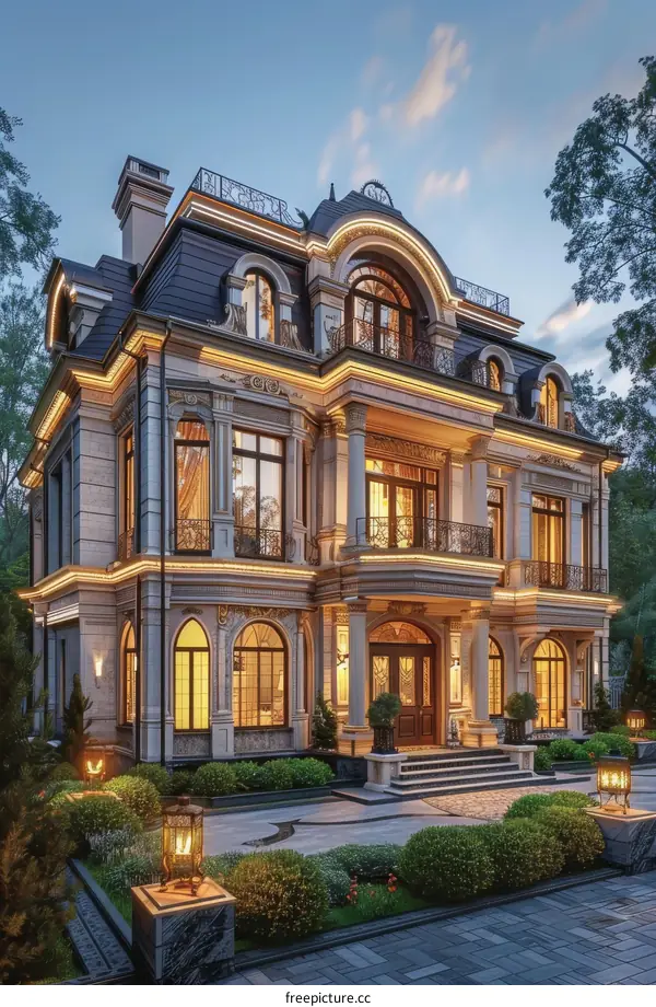 Luxurious Villa with Expansive Garden Area and Swimming Pool Terrace