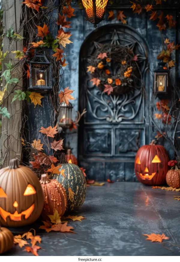 Spooky Halloween Porch