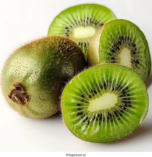 Fresh Kiwi Fruit Slices