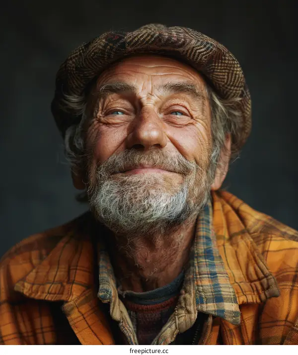 Portrait of a Smiling Senior Man