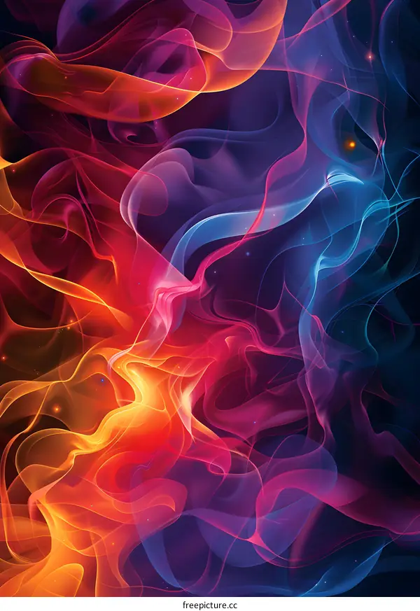 Colorful Flames