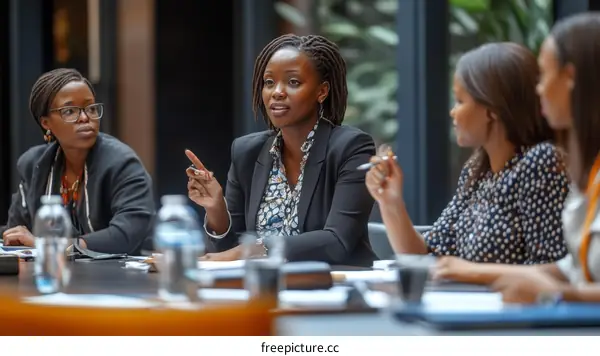 Business Meeting of Diverse Women