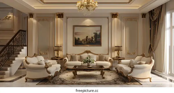 Luxurious Living Room