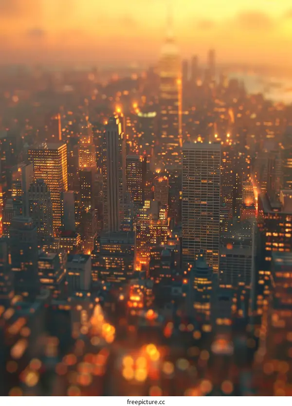 Modern metropolis with various urban transport in daylight