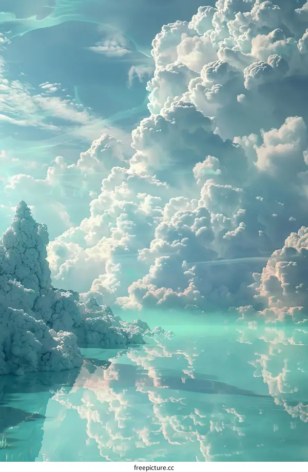 Majestic Cloudscape Reflection