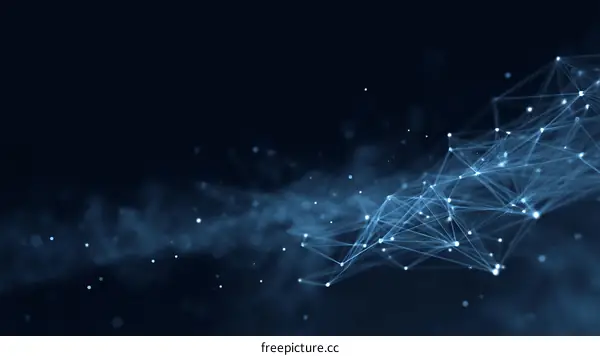 Abstract Network Connections Illustration