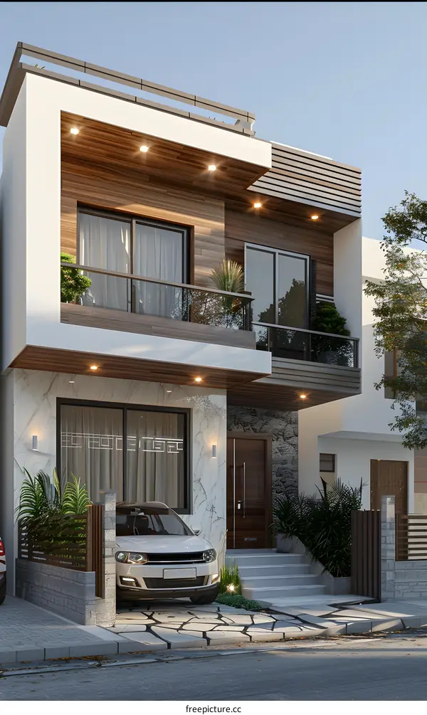 Modern Townhouse Design