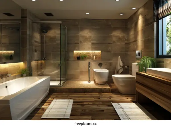 Modern Stylish Luxury Bathroom Design