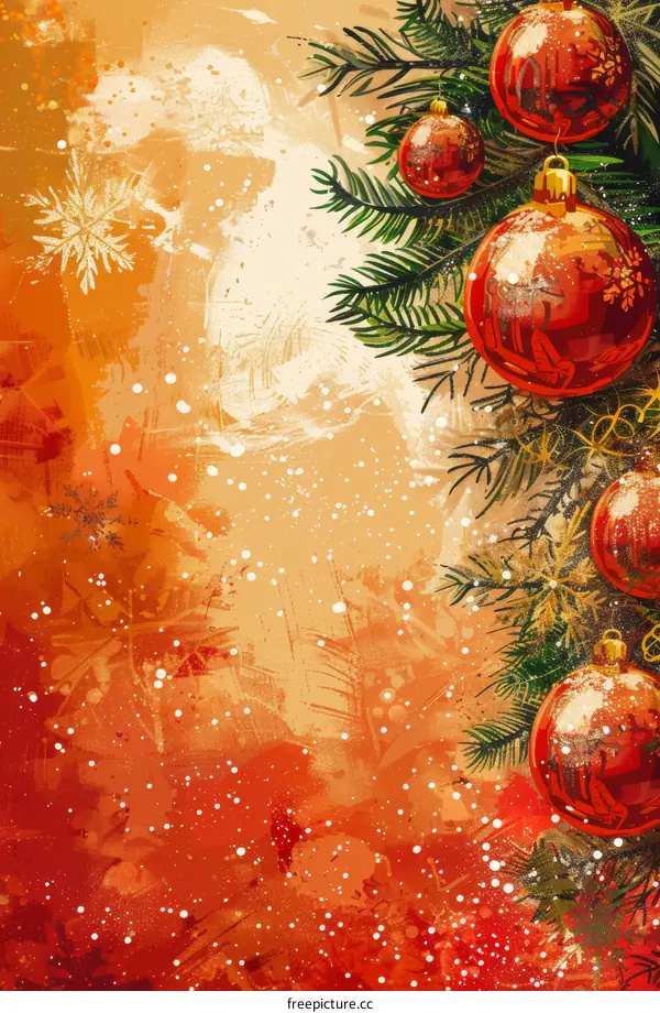 Festive Christmas Decor in Traditional Red, Gold, Green, and White