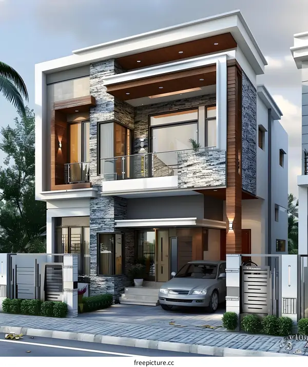 Modern style villa