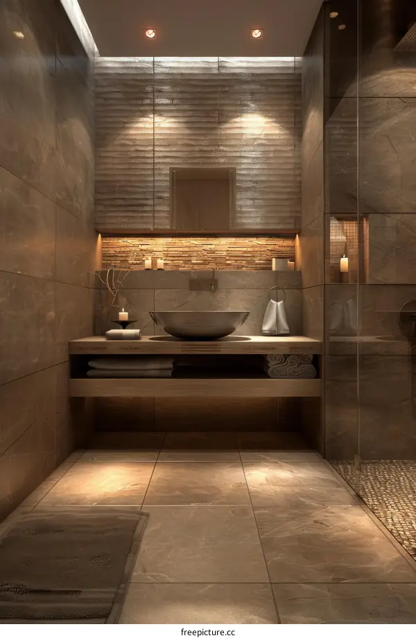 Modern Elegant Bathroom Interior Design