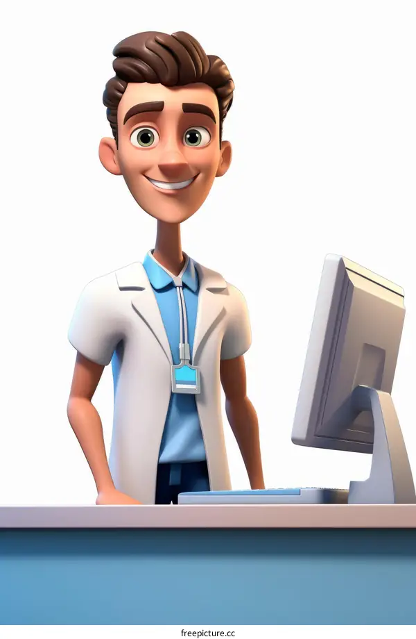 Friendly Male Pharmacist or Chemist