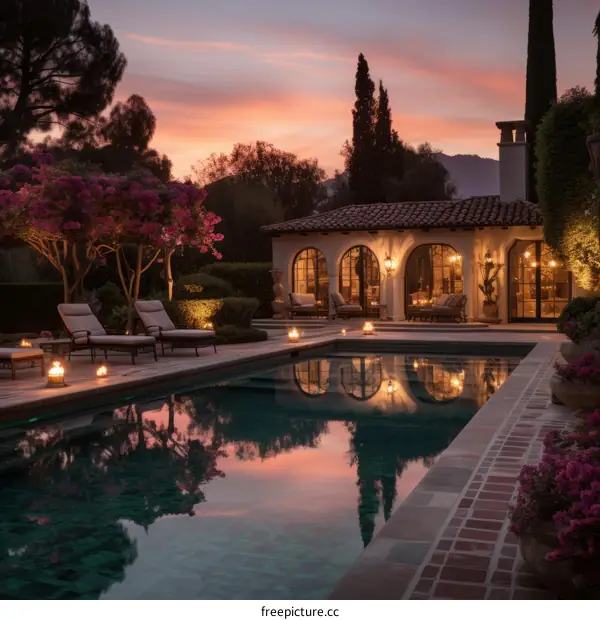 Modern Luxury Villa with Private Swimming Pool and Captivating Landscape