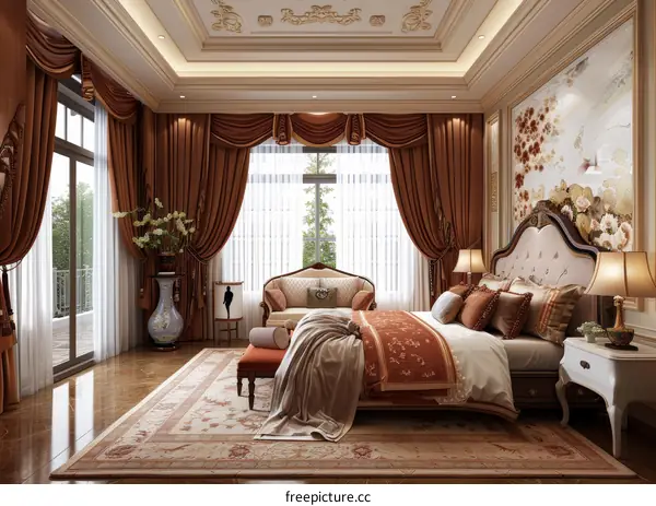 Classic Luxury Bedroom Interior Design