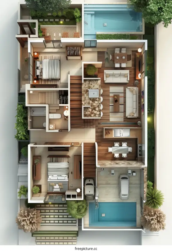 Luxury House Floor Plan Design
