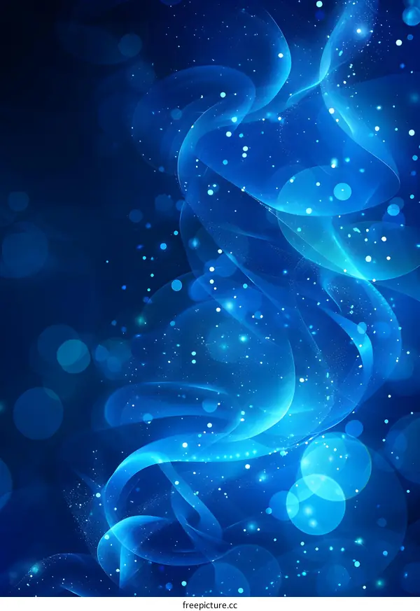 Blue abstract background