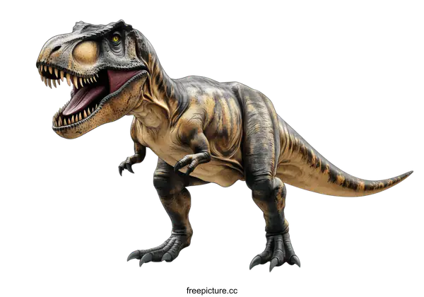 [Transparent Background PNG]Tyrannosaurus Rex Illustration on White Background
