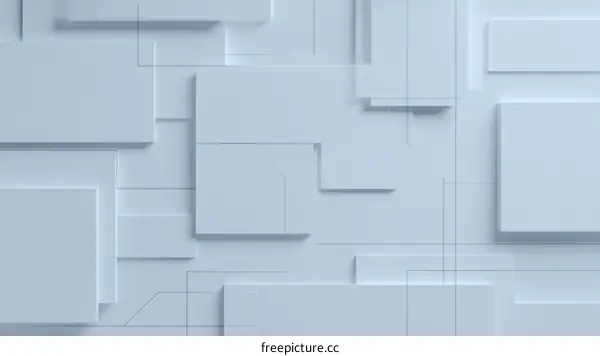 Abstract Geometric Shapes Background Design