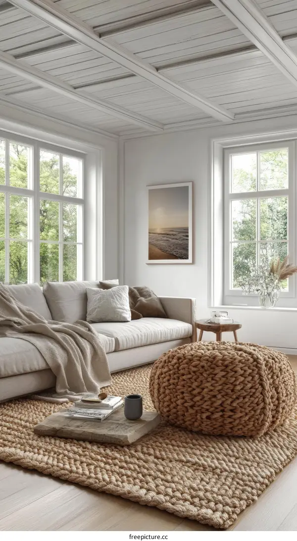 Modern Cozy Living Room Interior Design