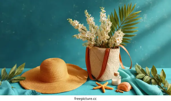 Summer Style Accessories Still Life