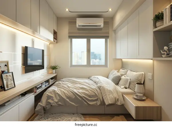 Cozy and Modern Studio Apartment with Natural Light