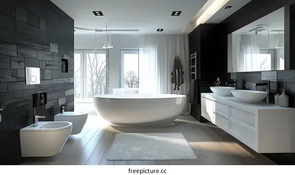 Modern Luxury Bathroom Interior Design
