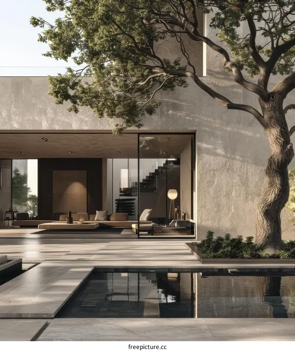 Modern Luxury Villa with Pool and Expansive Views