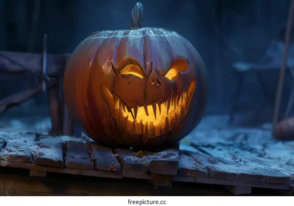 Spooky Halloween Pumpkin Carving