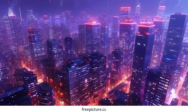 A Cyberpunk City