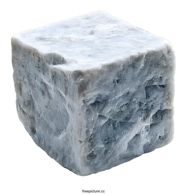 [Transparent Background PNG]gray cube