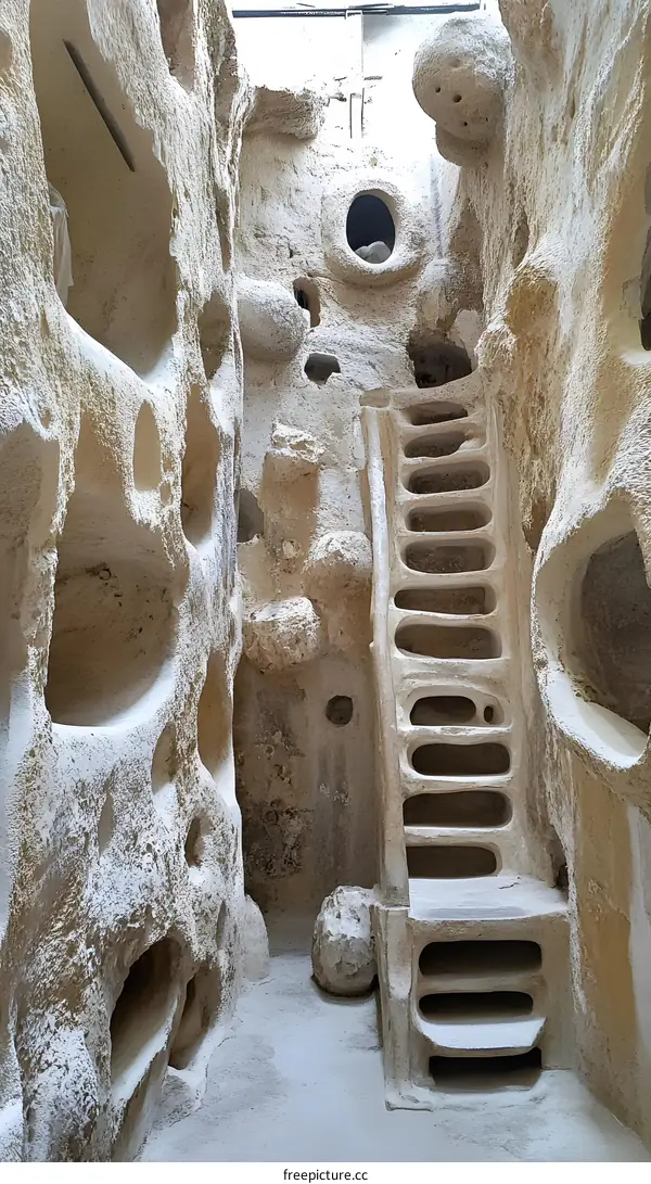 Cave Dwelling in Cappadocia Turkey