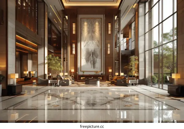 Hotel Lobby Interior Design