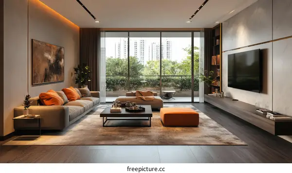 Modern Living Room Interior Design