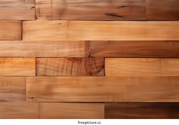 Rustic Wood Wall Paneling Texture Background