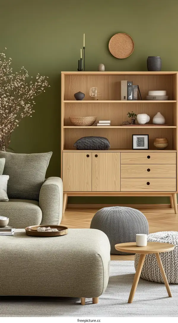 Modern Scandinavian Living Room Interior Design