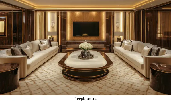 Luxury Living Room Interior Design