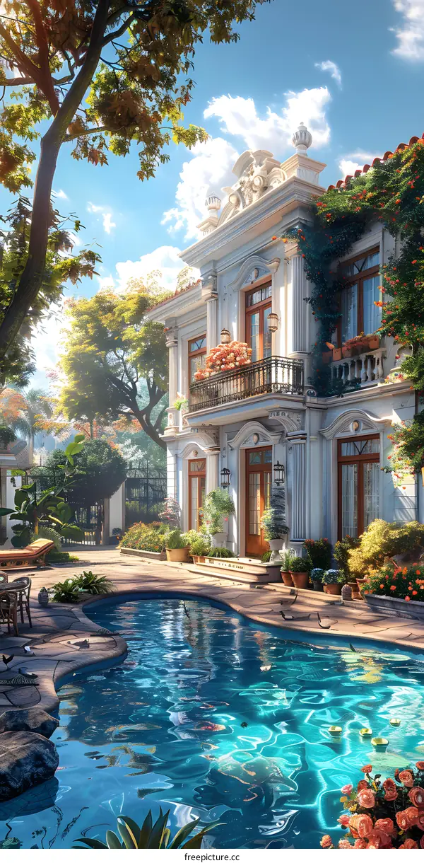 Luxury Villa with Swimming Pool and Garden