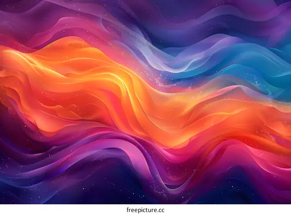 Colorful Wavy Background