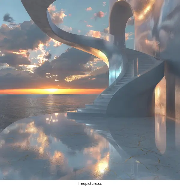 Stairway to Heaven: Sunset Ocean View and Infinity Pool