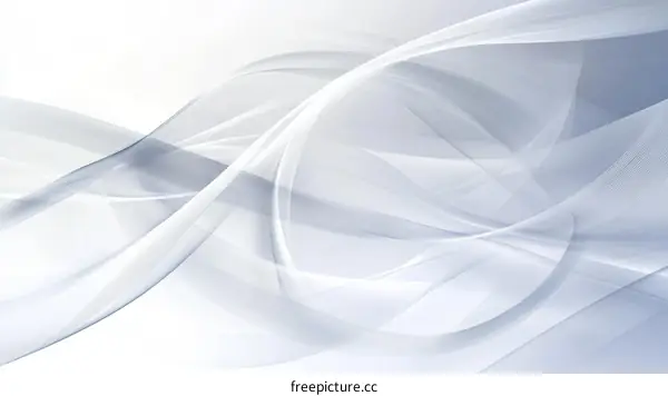 Abstract Elegant Flowing Lines Design