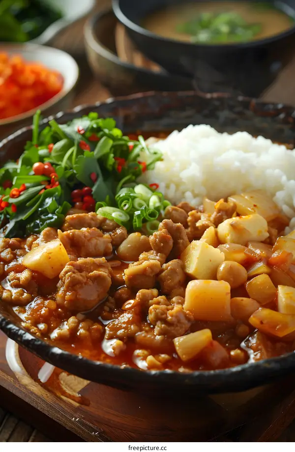 Spicy Curry Rice Bowl