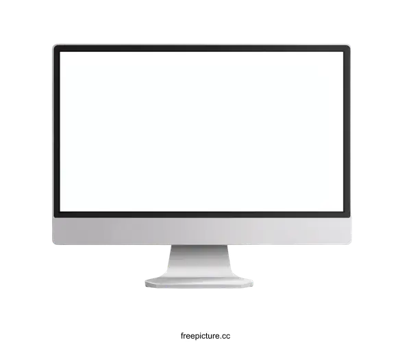 [Transparent Background PNG]Modern Computer Monitor Mockup