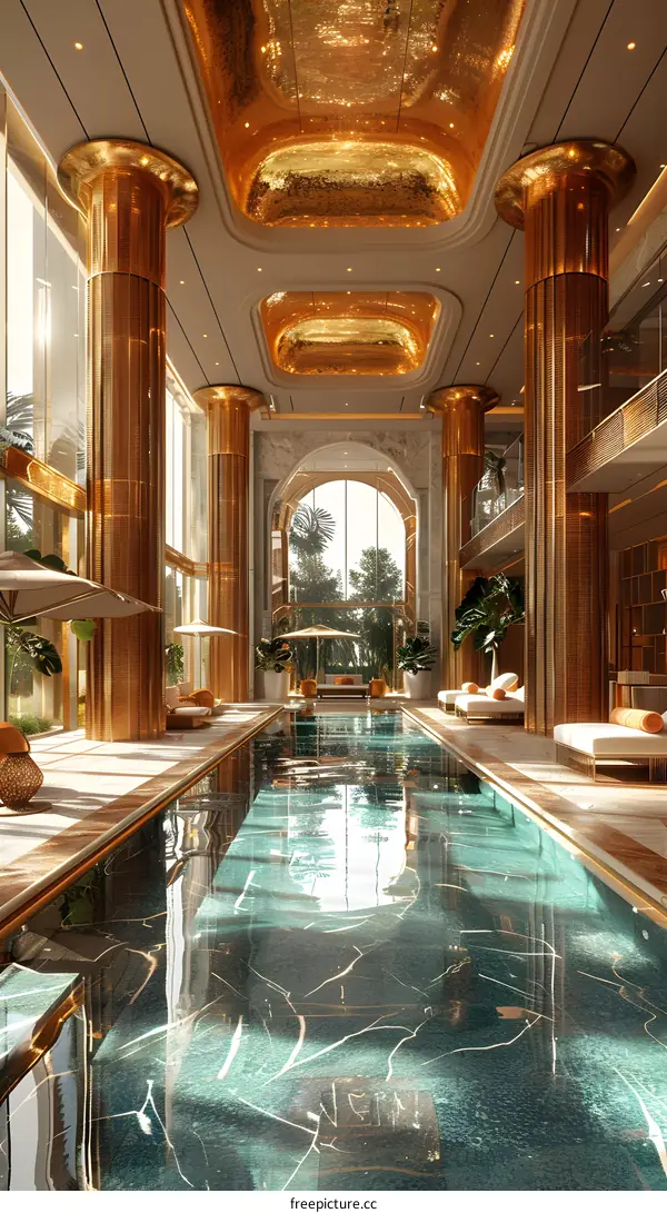 Indoor swimming pool