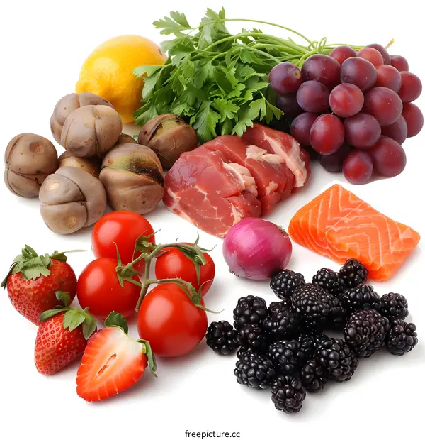 Fresh and Healthy Food Ingredients for a Delicious Meal