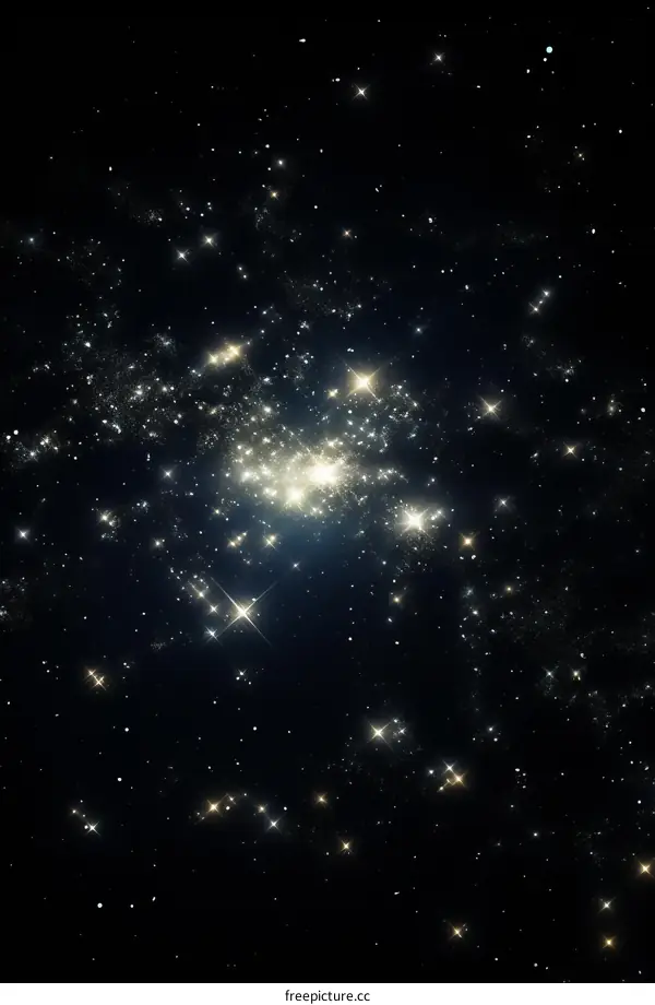 Stars and galaxies in deep space