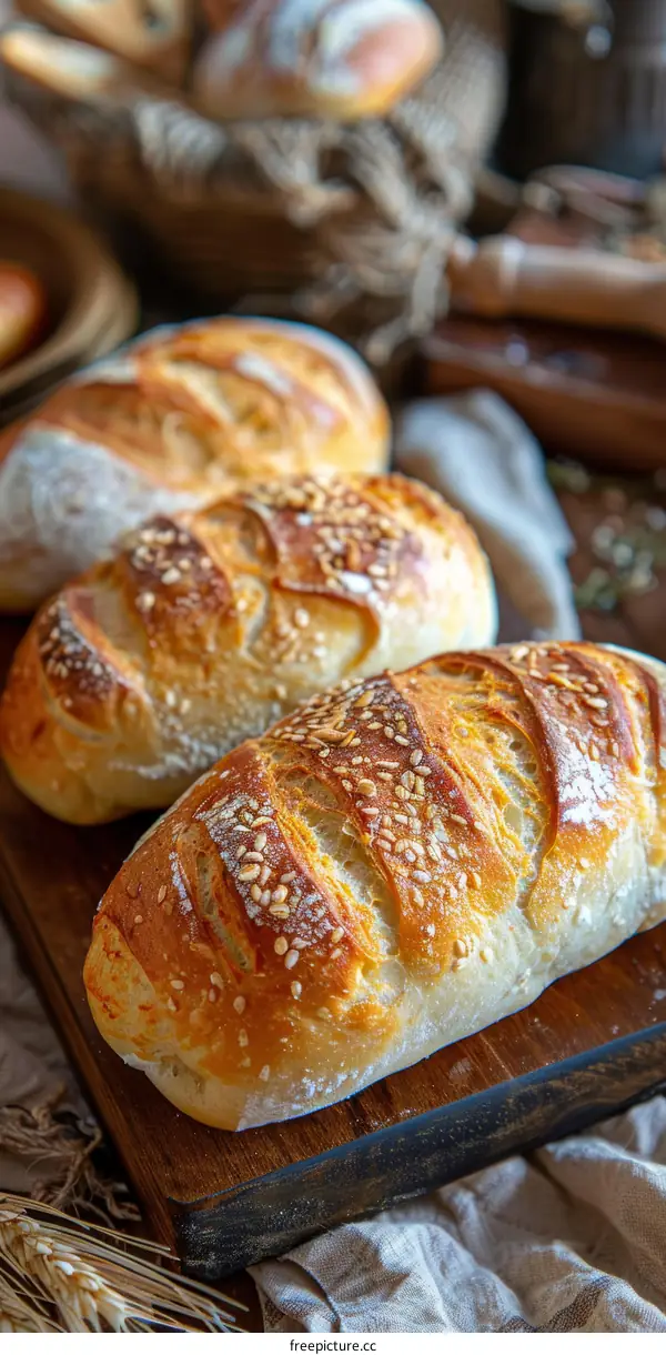 Sesame Seed Bread Loaf