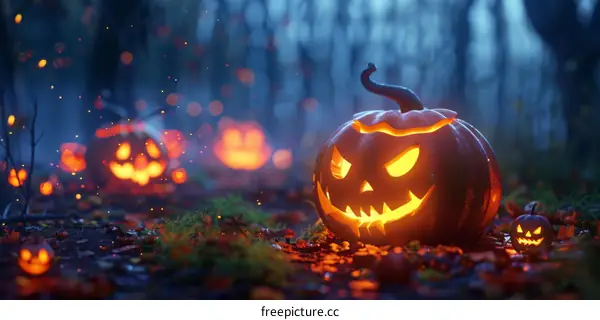 Halloween Pumpkin Lanterns