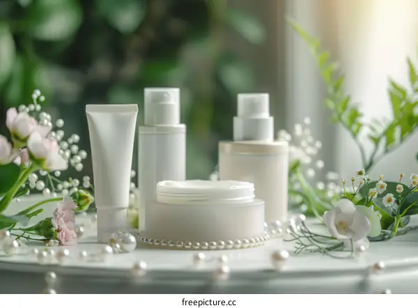 Floral-Infused Natural Skincare Products