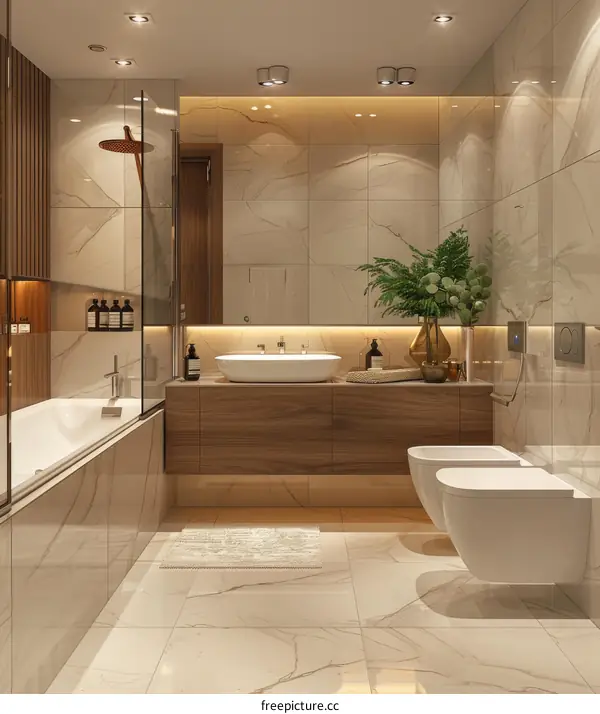Modern Luxury Bathroom Design