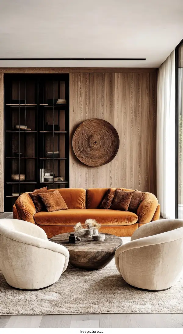 Modern Cozy Living Room Interior Design